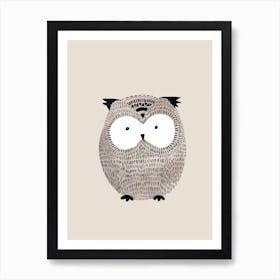 Nursery Owl Art Print