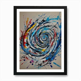 Abstract Painting 45 Art Print