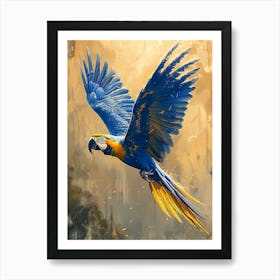 Parrot In Flight Art Print