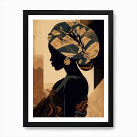 African Woman 7 Art Print