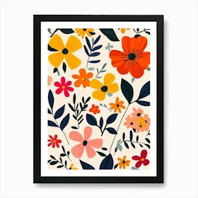 Floral Pattern Art Print