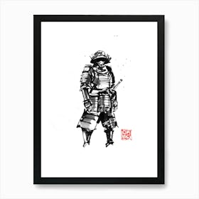 Samurai Warrior Art Print