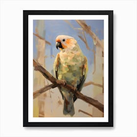 Bird Painting Parrot 4 Art Print