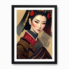 Asian Girl 3 Art Print