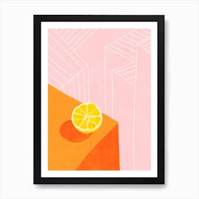 Lemon City Art Print