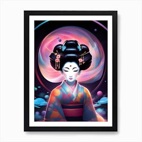 Geisha 64 Art Print