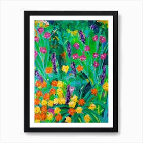 Flowers On Hampstead Heath Art Print