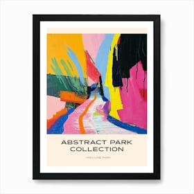 Abstract Park Collection Poster High Line Park New York City 2 Art Print