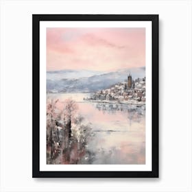 Dreamy Winter Painting Inverness United Kingdom 3 Art Print