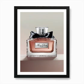 Miss Dior 1 Art Print