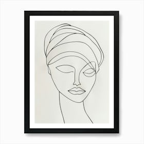 Turban Head Art Print