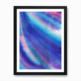 Synthwave neon space #13 - Galaxy Background Art Print