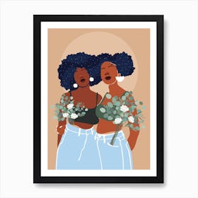 Soul Sisters Art Print