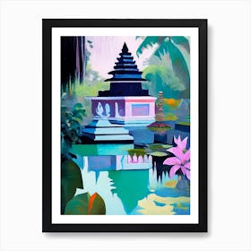 Tirta Gangga, 1, Indonesia Abstract Still Life Art Print