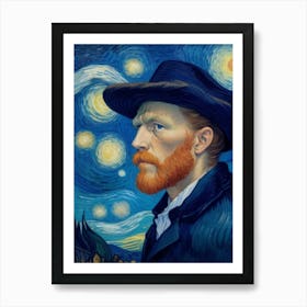 Starry Night van gogh Art Print