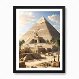 pyramid Art Print