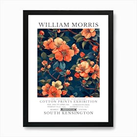 William Morris Cotton Prints Exhibition 9 Poster