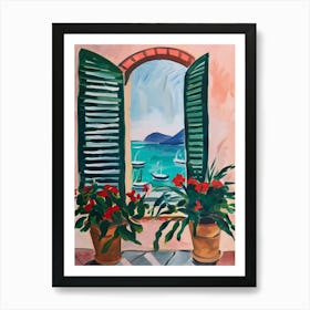 Window To The Sea 4 Art Print