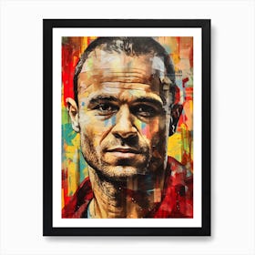 Andres Iniesta (2) Art Print