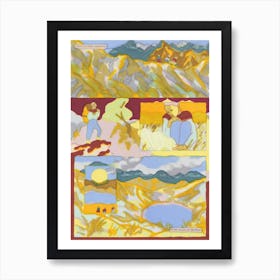 From Yu Shan To Chiaming Lake Art Print