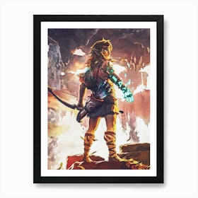 Legend Of Zelda. Breath Of The Wild 4 Art Print