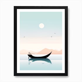 Boat In The Water Art Print