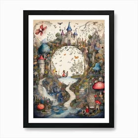 Fairytale Castle 5 Art Print