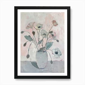 A World Of Flowers Poppy 3 Painting Art Print