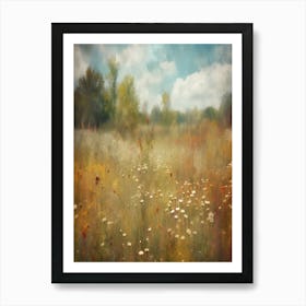 Field Of Wildflowers 1 Art Print