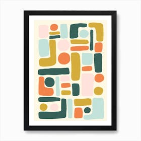 Geometric Abstraction Art Print