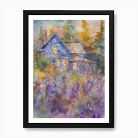 House In The Woods 26 Art Print