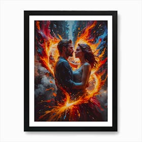 Love That Burns~Escape Clause ~Reimagined Art Print