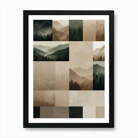 Mountain Landscape 1 Art Print