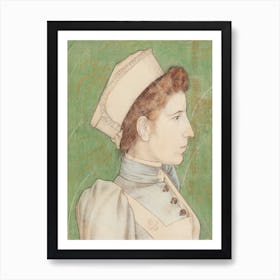 Portrait Of Nurse Nelly, Jan Toorop Art Print