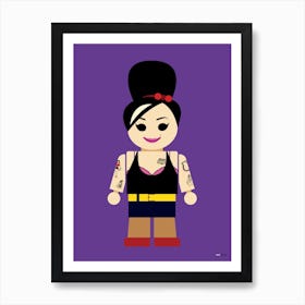 Toy Amy Winehouse Art Print