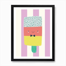 Cute Ice Cream 3 Art Print