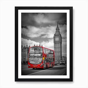 London Street Scene Art Print