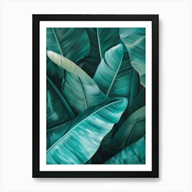 Tropical Leaves 53 Art Print