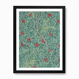 Bloodwood tree Vintage Botanical Art Print