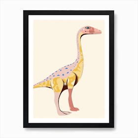 Nursery Dinosaur Art Coelophysis 2 Art Print