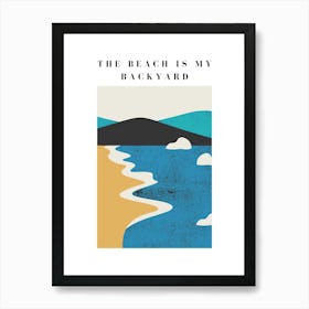 Beach Life Art Print