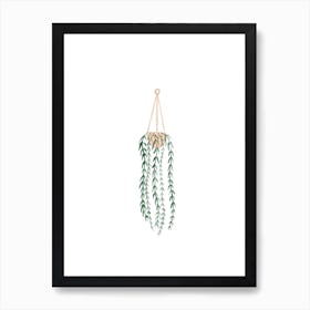 Plant Hanger Art Print