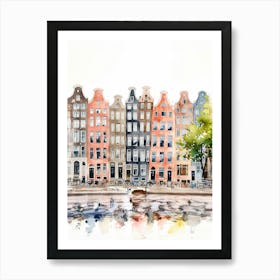 Amsterdam Canvas Print Art Print