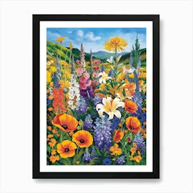 Wildflowers 13 Art Print