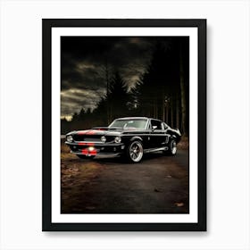 Ford Mustang 20 Art Print