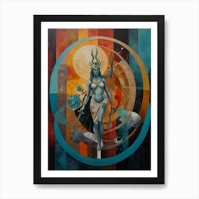 Goddess Of The Sun Art Print