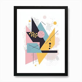 Abstract Geometric Pattern 9 Art Print