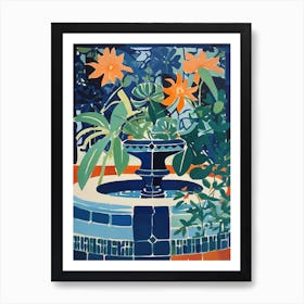 Missouri Botanical Garden Usa Painting 1 Art Print