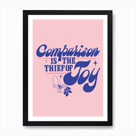 Comparison Art Print