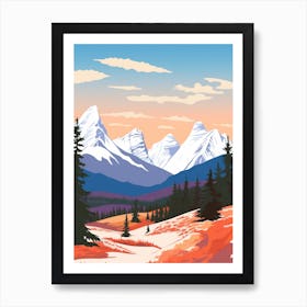 Canada 2 Travel Illustration Art Print